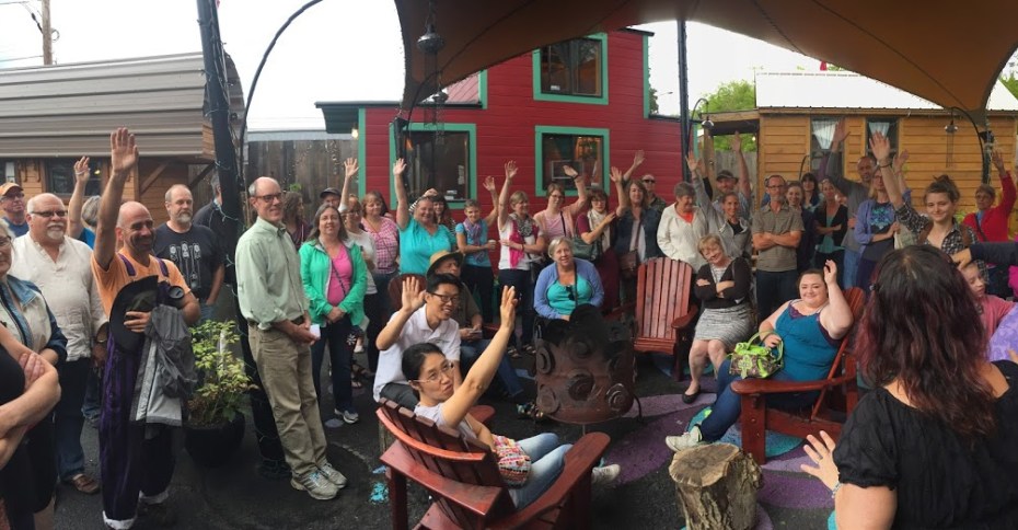 Asking questions at Caravan